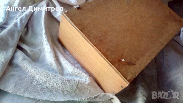 Соц дървено шкафче Аптека, снимка 2 - Антикварни и старинни предмети - 32760334