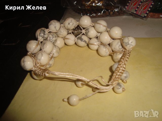 ХЕНД-МЕЙД ФЕШЪН АРТ ГРИВНА от ПОЛУСКЪПОЦЕННИ ШЛИФОВАНИ МИНЕРАЛИ 20895