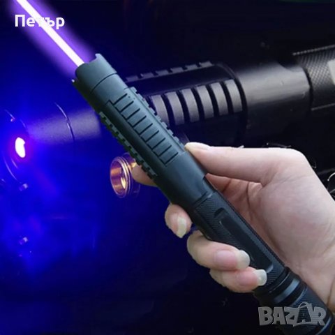 Мощен син лазер 445nm 10000m 