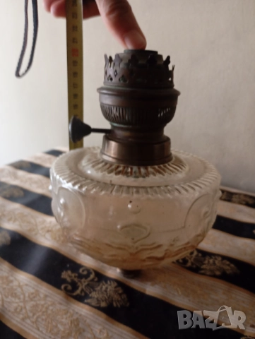 Резервоар с машинка за газова лампа, снимка 2 - Антикварни и старинни предмети - 52547921