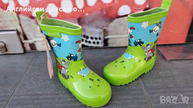 Английски детски гумени ботуши , снимка 8 - Детски боти и ботуши - 47809840