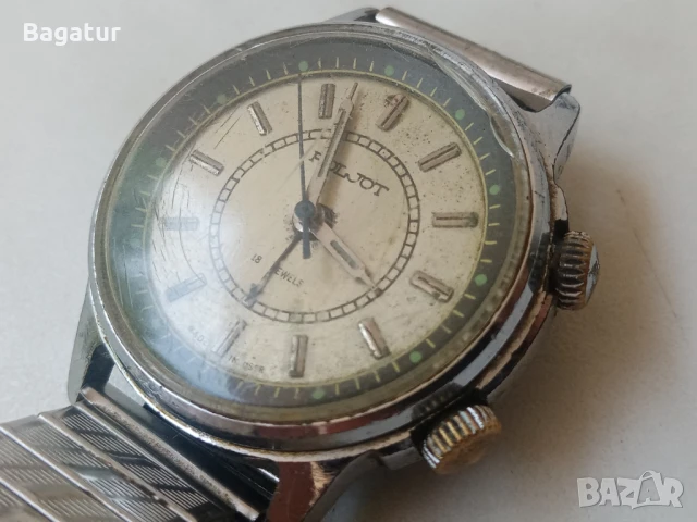 Часовник Польот,Poljot звънец, снимка 7 - Мъжки - 51030371