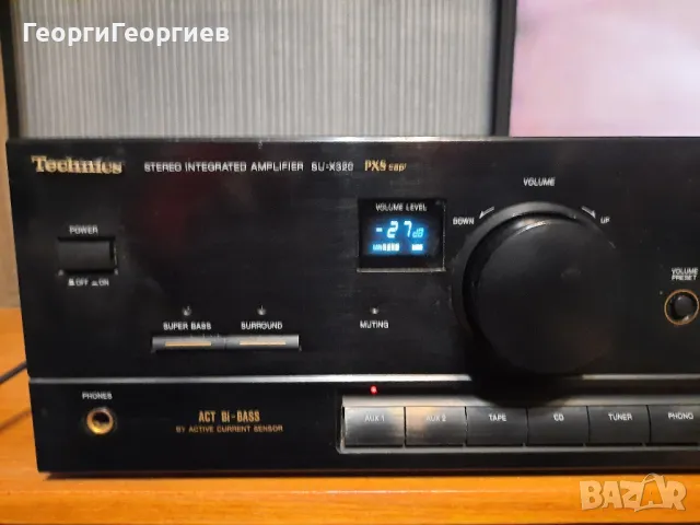 Technics SU-X320, снимка 2 - Ресийвъри, усилватели, смесителни пултове - 48923895