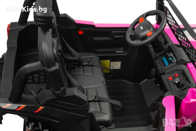 Офроуд акумулаторен автомобил BLAZE, Циклама – 4x4, до 35кг., с дистанционно и LED, снимка 9 - Детски велосипеди, триколки и коли - 50099539
