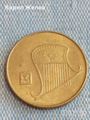 Четири монети от цял свят БРАЗИЛИЯ, ИЗРАЕЛ, ИТАЛИЯ, ГЪРЦИЯ за КОЛЕКЦИЯ 31468, снимка 3 - Нумизматика и бонистика - 48555663