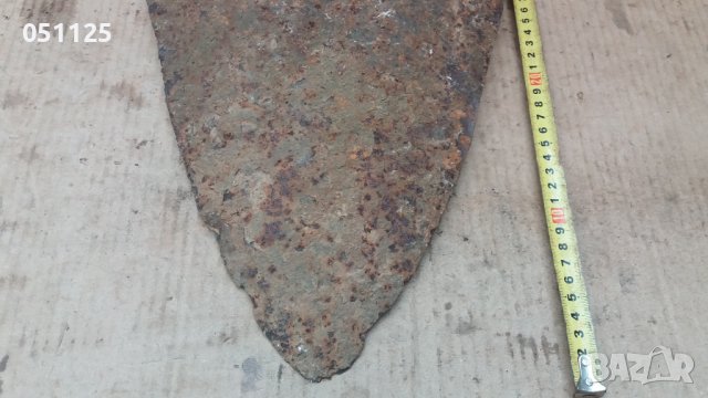 масивен кован възрожденски лемиш, рало, плуг , снимка 5 - Антикварни и старинни предмети - 38015272