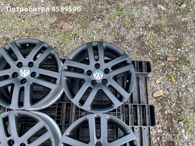 4бр.Оригинални АЛУМИНИЕВИ джанти 16" 5x112 ET50 за Vw,Audi,Seat,Skoda, снимка 6 - Гуми и джанти - 52289359