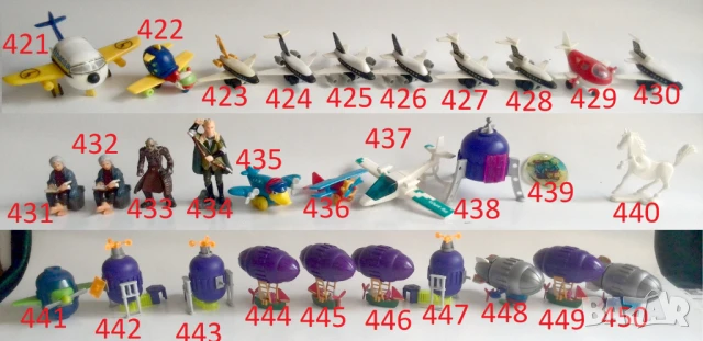 Стари играчки Киндер сюрприз Kinder Surprise по договаряне, снимка 15 - Колекции - 51263037