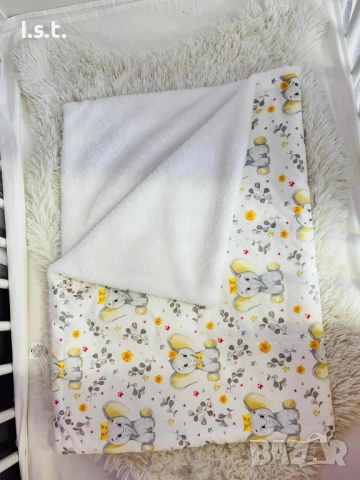 Бебешко одеало, снимка 9 - Спално бельо и завивки - 52053767
