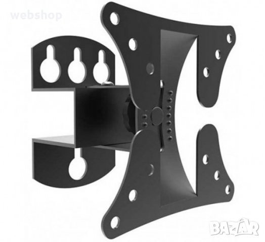 Стойка/поставка AN-T101V с регулиране и завъртане за LED телевизор 10-27" 15kg, снимка 1