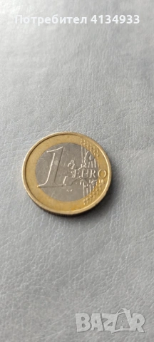 1 евро от 2002 г. Германия, снимка 2 - Нумизматика и бонистика - 53219539