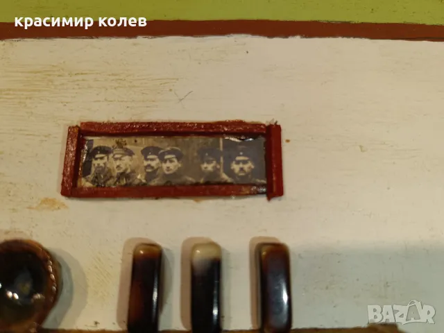 стара немска пластична живопис с миниатюри, снимка 8 - Антикварни и старинни предмети - 48406676