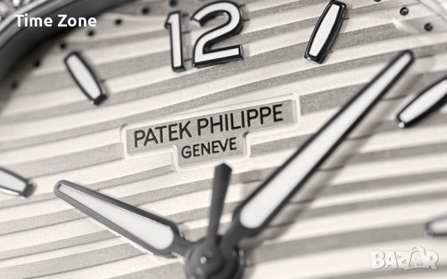Patek Philippe Nautilus 35mm Steel Diamond White Dial Дамски, снимка 11 - Дамски - 53026110
