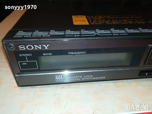🛑sony time-sony st-158 made in japan 1709221846, снимка 2 - Ресийвъри, усилватели, смесителни пултове - 38032670