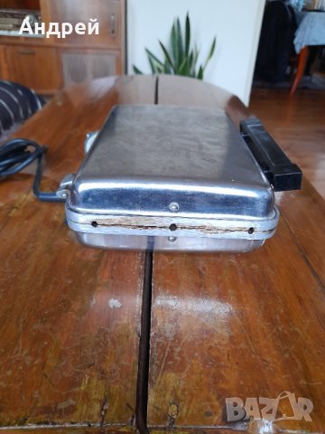 Стар Гофретник,тостер #2, снимка 4 - Антикварни и старинни предмети - 43156661