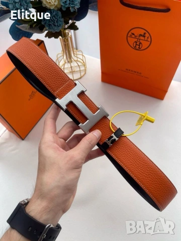 колани от естествена кожа в кутия hermes , снимка 4 - Колани - 53216874