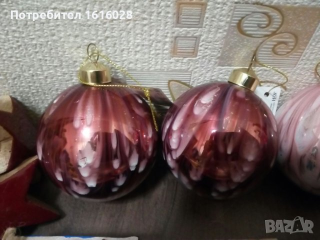 Нови красиви коледни топки за елха., снимка 2 - Декорация за дома - 38321335