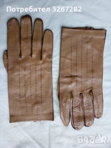 Ръкавици, Мъжки, Официални, Естествена Кожа, снимка 3 - Други - 43733315