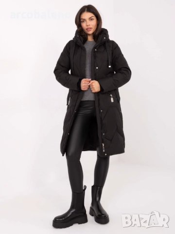 Дамско дълго зимно яке, 3цвята , снимка 6 - Якета - 52268880