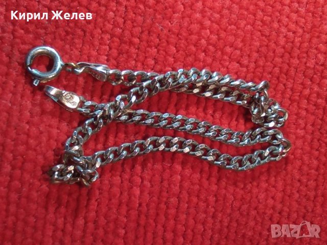 КРАСИВА СРЕБЪРНА ФЕШЪН АРТ ГРИВНА МАРКОВО СРЕБРО 925 ПРОБА МАЙСТОРСКА ИЗРАБОТКА 40159