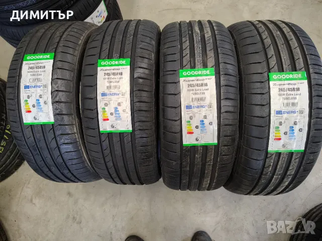 4бр.НОВИ летни гуми GOODRIDE 245 45 18 DOT24