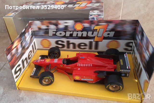 Ferrari F310 1996 М. Schumacher 1:20-колекционерски метален болид, снимка 10 - Колекции - 44094839