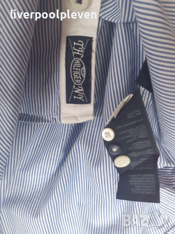 👉Tommy Hilfiger Original L , снимка 6 - Ризи - 52432332