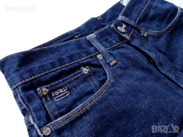 G-star 3301 Straight Mens 1/2 - W30 - оригинални мъжки къси дънкови панталони , снимка 3 - Къси панталони - 50405611