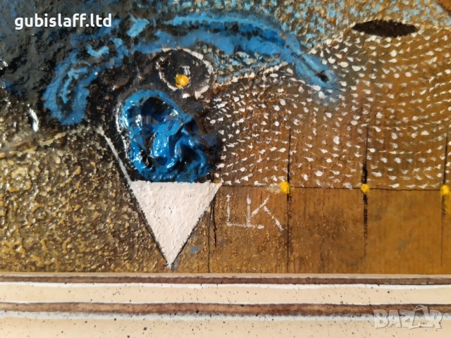 Картина "Звезда", худ. Цв. Казанджиев, 2018 г., снимка 3 - Картини - 51204205