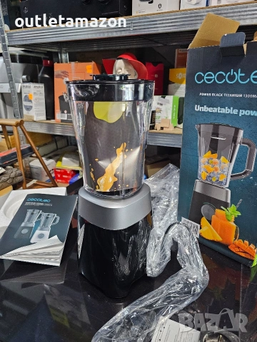Блендер Cecotec Power Black Titanium 1300Max,, снимка 3 - Блендери - 53261558