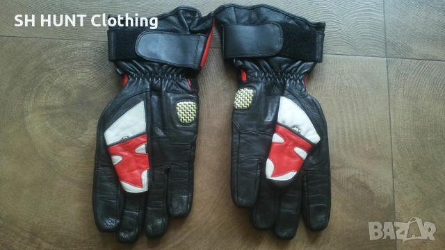 CAGIVA MOTO Leather Gloves Размер XL мъжки мото ръкавици естествена кожа 35-68, снимка 2 - Ръкавици - 53305177