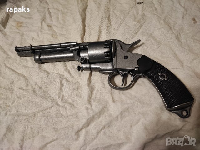 Конфедерален граждански военен револвер LeMat. Реплика на пистолет с барабан , снимка 5 - Бойно оръжие - 21489340