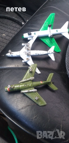 Метална количка. Метален самолет., снимка 6 - Антикварни и старинни предмети - 51777591