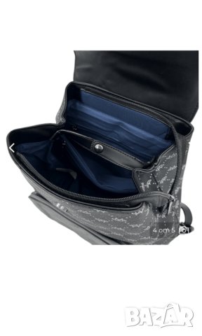 Черна стилна раница, снимка 3 - Раници - 43315483