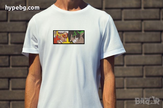 Мъжки и дамски тениски с бродерия Аниме герои, снимка 6 - Тениски - 43791277