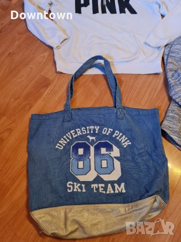 PINK by Victoria secret. 2 блузи с дълъг ръкав и чанта  PINK , снимка 4 - Блузи с дълъг ръкав и пуловери - 35608720