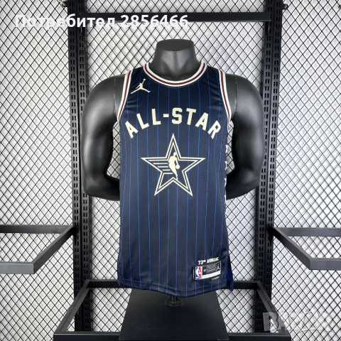 Мъжки потник Jordan Giannis Antetokounmpo All-Star Edition East размер XXL, снимка 4 - Тениски - 52150550