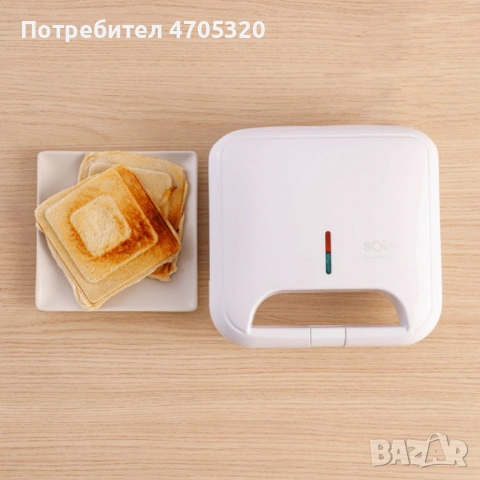 Уред за сандвичи Solac Buon Sandwich II / Buon Panini II, снимка 2 - Тостери - 53109383