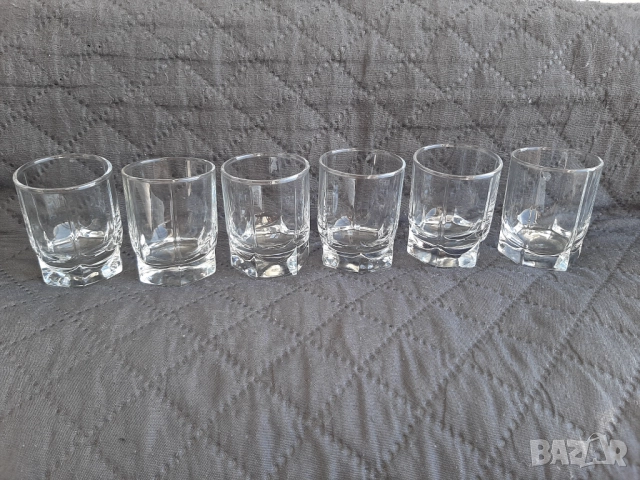 Чаши шестостенни за ракия уиски, снимка 4 - Чаши - 52423992