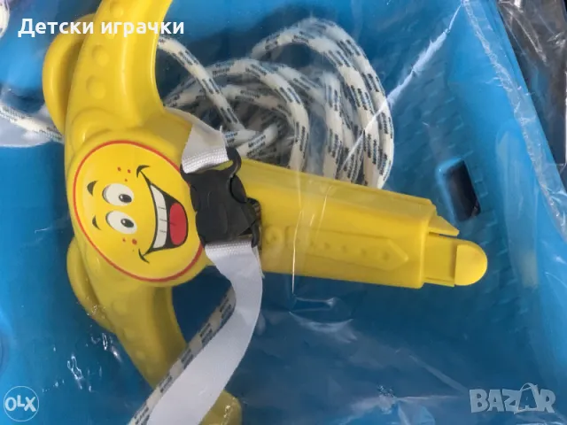 Детска люлка с въжета пластмаса 2 цвята , снимка 4 - Други - 49166696