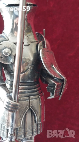 Много рядка фигура- скулптура от солидно сребро 800,края на 19век Ръчна работа. , 3 000 €, снимка 17 - Антикварни и старинни предмети - 52273112