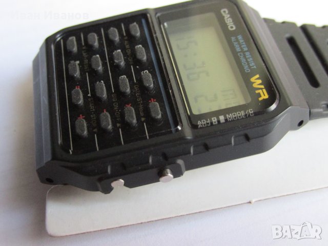 Casio CA-53W Calculator Касио ръчен часовник с калкулатор нов , снимка 5 - Мъжки - 43926351