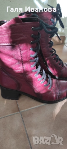 Дамски боти естествена кожа 