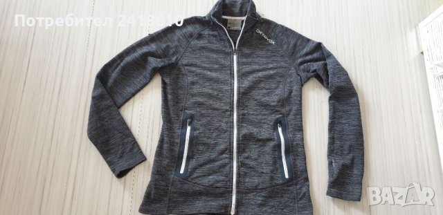 ORTOVOX Merino Inside Stretch Full Zip Womens Size M ОРИГИНАЛ! Дамско горнище с цял цип!, снимка 1 - Спортни екипи - 38795803