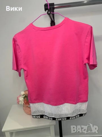 Нова тениска на Guess за 16г но е подходяща и за S размер , снимка 14 - Тениски - 50918259