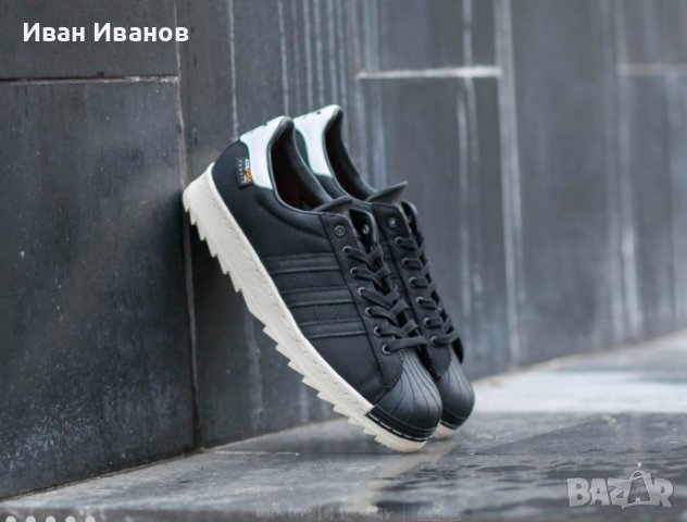 маратонки  ADIDAS SUPERSTAR 80S CORDURA  номер 37-38, снимка 3 - Маратонки - 40488368