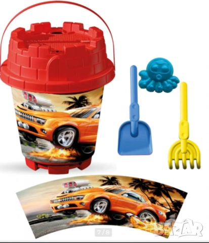 Голяма кофичка за пясък, 4 части, снимка 2 - Други - 52060283