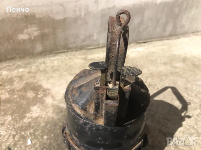 стар немски, военен ЖП фенер, снимка 9 - Антикварни и старинни предмети - 50017117