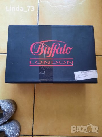 Дам.обувки/маратонки-"BUFFALO"-№40-цвят-сребристи-glitter. Закупени от Италия., снимка 10 - Маратонки - 33633792