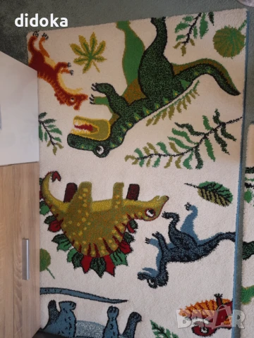 Килим и пътека с динозаври , снимка 3 - Килими - 51406722